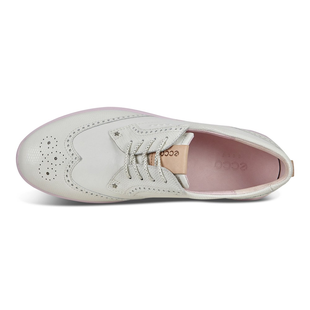 Zapatos De Golf Mujer - ECCO Spikeless S-Classic - Blancos - NSD945387